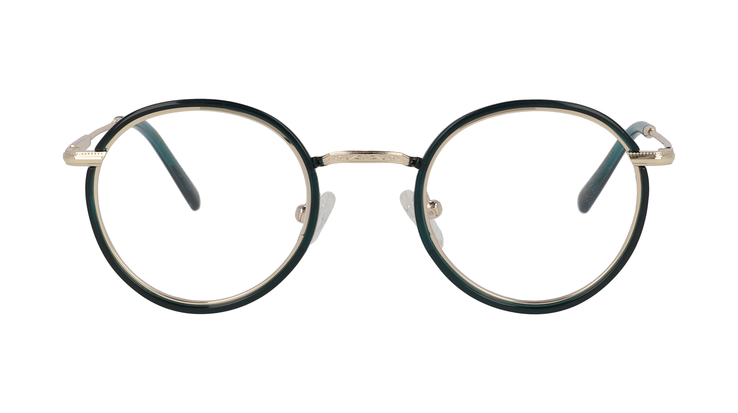 Lunettes de vue Femme French Retro MANEL Vert rondes