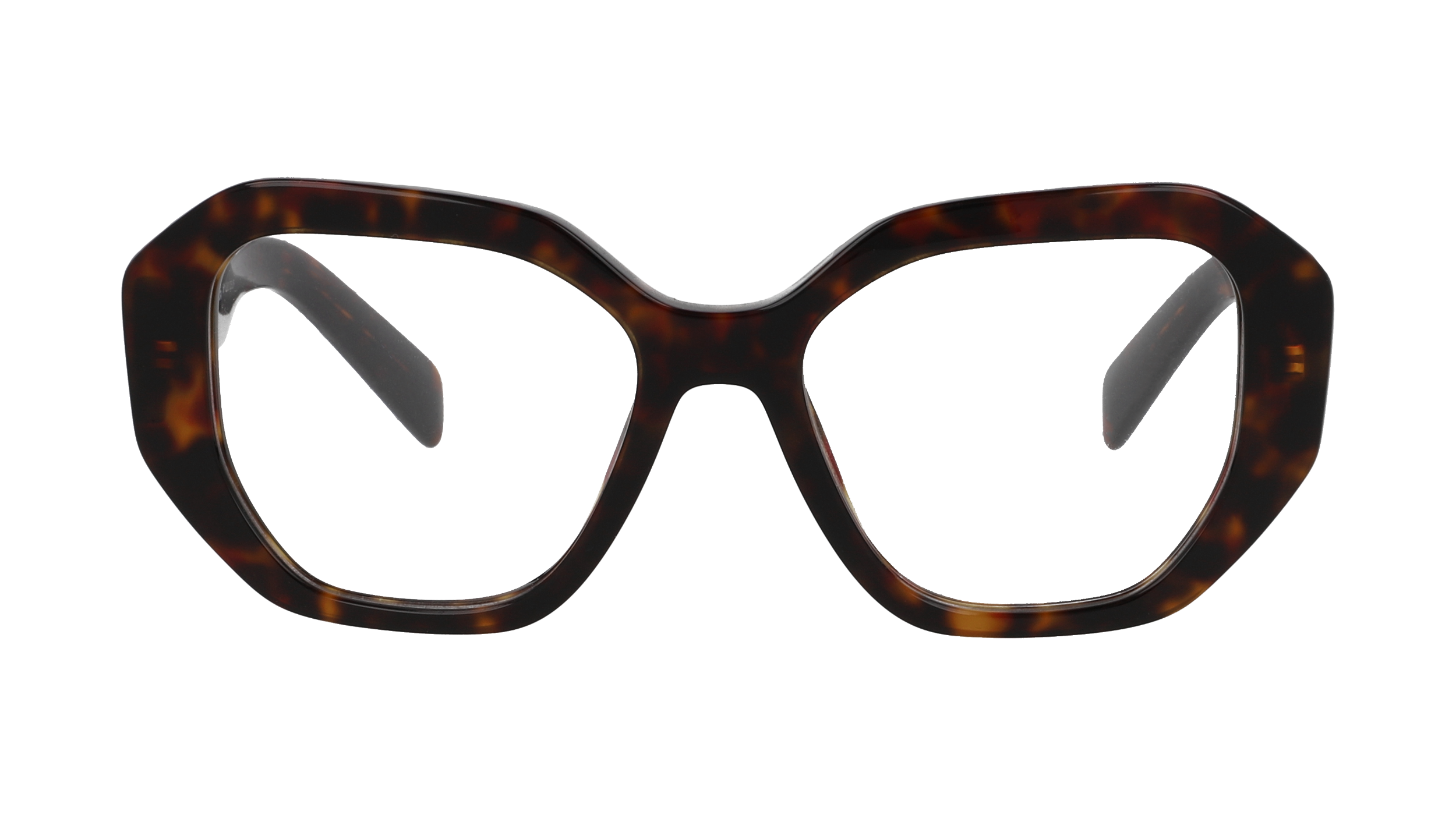 Lunettes de vue Femme Prada PR A07V Ecaille rondes/ovales