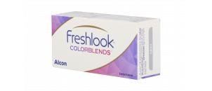 Lentilles de contact Freshlook Colorblends Gris Perle - 2 lentilles