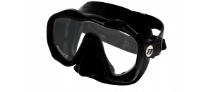Masque de ski Masque de plongée Demetz - CLIP&amp;DIVE - Noir