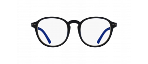 Effet yeux Ovale SUERTREE Lunettes optiques en métal anti-lumière bleue Accessoire de mode 