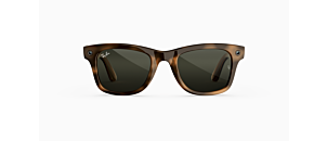Lunettes de soleil Ray-Ban Meta Gen 3 - Wayfarer L - RW4011 - Ecaille A