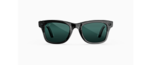 Lunettes de soleil Ray-Ban Meta Gen 3 - Wayfarer L - RW4011 - Noir A