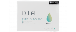 Produits d’entretien lentilles Dia Pure Sensitive Kit de voyage