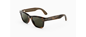 Lunettes de soleil Ray-Ban Meta Gen 3 - Wayfarer L - RW4011 - Ecaille A