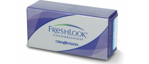 Lentilles de contact Freshlook Colorblends Bleu Azur - 2 lentilles