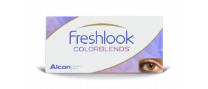 Lentilles de contact Freshlook Colorblends Ambre - 2 lentilles