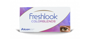 Lentilles de contact Freshlook Colorblends Caramel - 2 lentilles