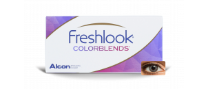 Freshlook Colorblends Gris étincelant - 2 lentilles