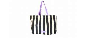 Accessoires SAC RAYURES NOIRES