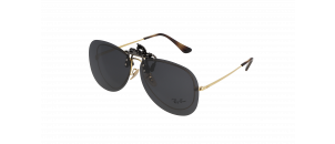 Accessoires Clip solaire polarisant gris avec son &eacute;tui