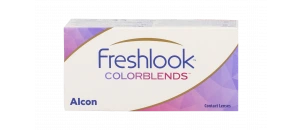 Lentilles de contact Freshlook Colorblends Cannelle - 2 lentilles