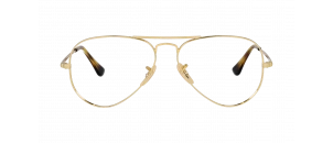Lunettes de vue Ray-Ban - AVIATOR - RX6489 - Doré A