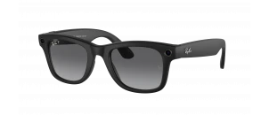 Lunettes de soleil Ray-Ban Meta Gen 1 - Wayfarer - RW4006 - Noir A