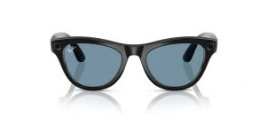 Lunettes de soleil Ray-Ban Meta Gen 1 - Skyler - RW4010  - Noir B