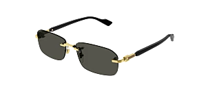 Lunettes de soleil Gucci - GG1221S - Doré B