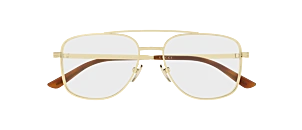 Lunettes de vue Gucci - GG2223O - Doré A