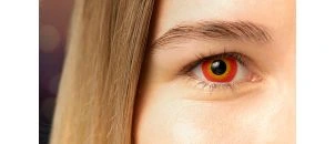 Lentilles de contact Lentilles Halloween - Dark Maul x2