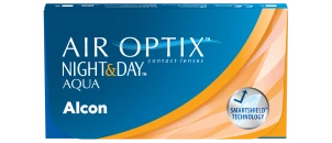 Lentilles de contact Air Optix Night &amp; Day Aqua x6