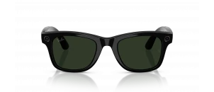 Lunettes de soleil Ray-Ban Meta Gen 2 - Wayfarer L - RW4012  - Noir B