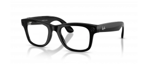 Lunettes de soleil Ray-Ban Meta Gen 2 - Wayfarer L - RW4012  - Noir B