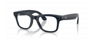 Lunettes de soleil Ray-Ban Meta Gen 2 - Wayfarer L - RW4012  - Bleu B