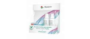 Produit lentilles TRAVEL KIT - MENICARE - PURE 2X70ml+PROGENT