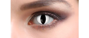 Lentilles de contact Lentilles Halloween - White Snake x2