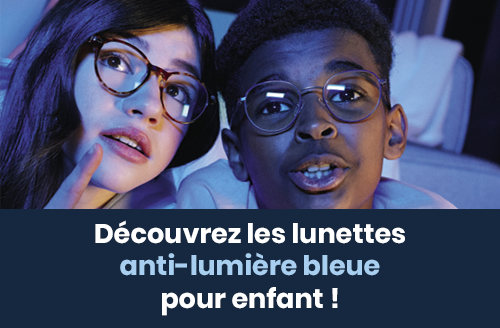 Lunettes anti-lumiere bleue enfant