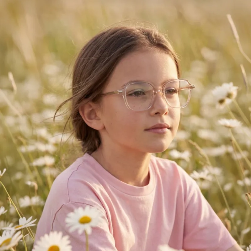 Enfant printemps optiques